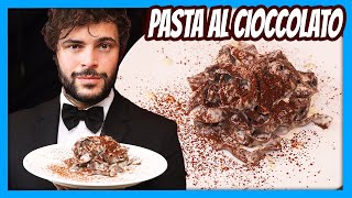 Pasta al cioccolato fatta in casa gourmet  Cucina Buttata [upl. by Akelam]