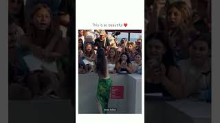 quotA Heartfelt Moment Showing Love for Fans at Venice Film Festival ❤️quotfashion redcarpet love [upl. by Nylaehs]