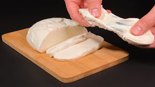 Kaufen Sie keinen Käse – machen Sie Mozzarella zu Hause in nur 5 Minuten [upl. by Nets]