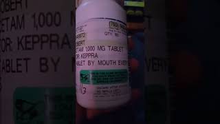 1000mg keppra I take 2 pills a day 2000mg daily sad or seizures [upl. by Iana]