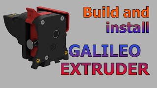 Galileo Extruder assembly guide  LDO motors kit [upl. by Anisamoht505]