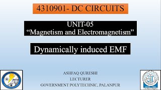 DYNAMICALLY INDUCED EMF [upl. by Brandwein]