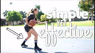 MOST UNDERRATED BASKETBALL MOVE TUTORIAL FOR ALL LEVELS  Rachel DeMita [upl. by Eerrehc]