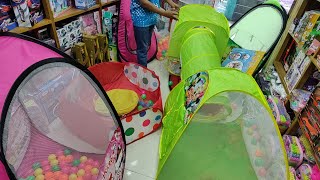 Buy তাঁবু ও টানেল at Best Price in BangladeshBaby Tent House with 100 balls free for children [upl. by Lena]