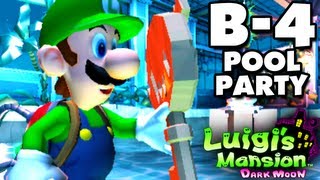 Luigis Mansion Dark Moon  Haunted Towers  B4 Pool Party Nintendo 3DS Gameplay Walkthrough [upl. by Zetnahs]