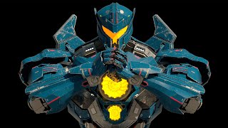 GIPSY AVENGER pacific rim 3d model  rig [upl. by Bianca]