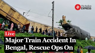 Bengal Train Accident 8 Dead 25 Injured As Goods Train Collides With Kanchanjunga Express [upl. by Panthea677]