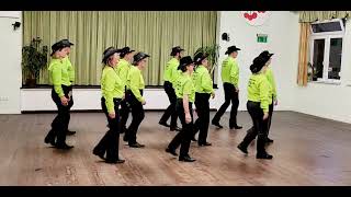 Chattahoochee Line Dance Demo [upl. by Chiou]