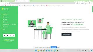 Elearning Website Using HTMLCSS javaScript  E learning Website Kaise bnaye html css [upl. by Dric]