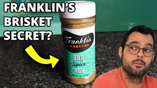 Is THIS Franklins SECRET BRISKET RUB [upl. by Burkhart]