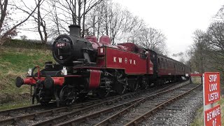 KWVR Ivatt 2MT 262T no 41241 13th February 2024 [upl. by Eng853]