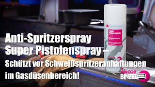 AntiSpritzerspray Super Pistolenspray – Schützt vor Schweißspritzeranhaftungen im Gasdüsenbereich [upl. by Prudhoe301]