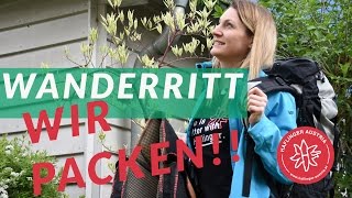 Wanderritt unsere Packliste [upl. by Kristo433]