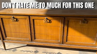 EXTREME FURNITURE MAKEOVER  DIY upcycling you can do from HOME  FLIPPING furniture for a PROFIT [upl. by Assertal328]