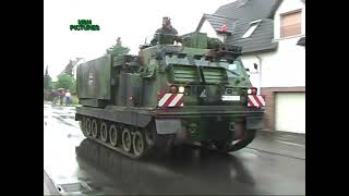 Military Nonstop Thüringer Löwe 2005  Teil 1 Gefechtsübung Gewässerüberquerung Straßenmarsch [upl. by Ytak]