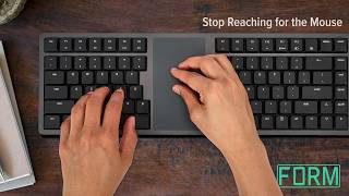 Kinesis FORM Split Touchpad Keyboard  The ULTIMATE creator keyboard [upl. by Ayit]