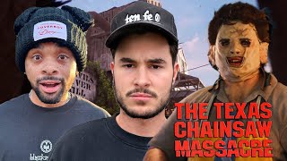 The Funniest Texas Chainsaw Massacre Games w Kian Lawley Wyl and Dyl [upl. by Hatch]