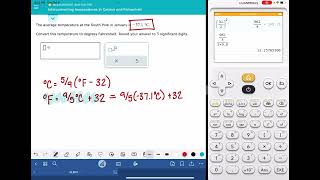 ALEKS Interconverting temperature in Celsius and Fahrenheit [upl. by Prince]