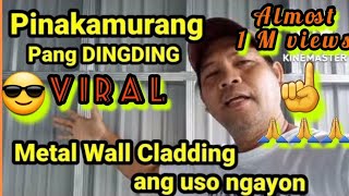 Part 3 Metal Wall Cladding Mura na Maganda pa  Low Budget Boarding House 200k [upl. by Anelas]