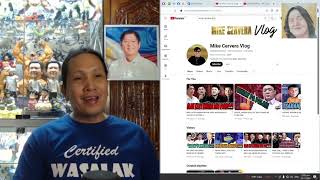 MAMI PENG SINAMPAHAN NG CYBER LIBEL COMPLAINT NI MIKE CERVERA [upl. by Notyalc]