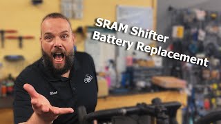 How to SRAM AXS Wireless Shifter Battery Replacement [upl. by Anolla352]