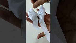 Satin ribbon bow making ideasappleblossomsatinrubinbow sewingtips [upl. by Eigger]