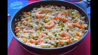 ARROZ TRES DELICIAS  ¡totalmente CASERO [upl. by Ansell]