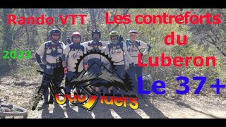 Rando VTT Les Contreforts du Luberon Le 37Les Outsiders [upl. by Jay]