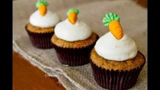 Carrot cake cupcakes by thefoodventurecom [upl. by Rycca382]