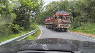 SRISAILAM to DORNALA GHAT ROAD VIEW శ్రీశైలం నుండి దోర్నాల ఘాట్ రోడ్ వ్యూ [upl. by Nnadroj]