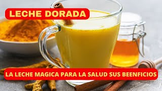 Leche dorada sus increíbles beneficios para la salud y como se hace esta maravillosa leche [upl. by Annoj495]