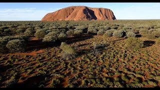 Never Before Seen BirdsEye View of Uluru [upl. by Kronfeld]