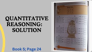 Quantitative Reasoning Solutions for Primary SchoolLantern Steps Quantitative Reasoning Book 5 [upl. by Gusti]