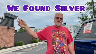 Silver Found At Local Community Garage Sales AdventuresWithTheHudsons [upl. by Katherina111]