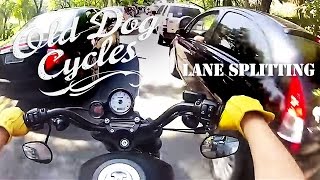 Lane Splitting  Commuting in Sao Paulo [upl. by Demetrius775]