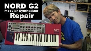 MF30 NORD G2 modular synthesizer repair [upl. by Arakal]