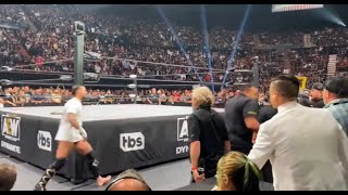 CM Punk chases MJF out of the ring after pipebomb promo  AEW Dynamite 612022 [upl. by Klara997]