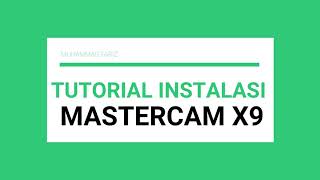 Tutorial Mastercam x9 [upl. by Basia]