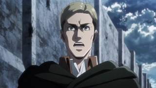 Erwin’s Charge  Attack on Titan Season 3 Episode 16 DUB  Erwins Last Speech  Goosebumps Moment [upl. by Annair616]