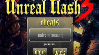 Unreal Flash 3 cheats [upl. by Bradshaw788]