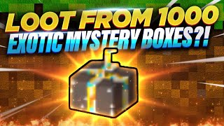 LOOT FROM 1000 EXOTIC MYSTERY BOXES  SpawnPk RSPS  150 Giveaway [upl. by Dj]