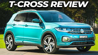 This SUV is tiny outside but big inside Volkswagen TCross 2022 review [upl. by Drofniw649]