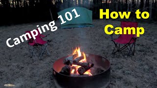 Camping 101 for Beginners  Useful Knowledge [upl. by Stokes]