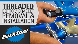 How to Remove and Install Bottom Brackets  Threaded Shell BSA T47 Cartridge etc [upl. by Anawit]