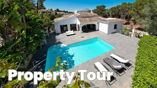 Inside A Modern And Private High Quality JAVEA SPAIN Villa [upl. by Ecirehc]