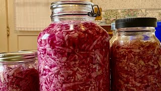 3 Ingredients of Homemade Sauerkraut It’s Easy to make [upl. by Scotti435]