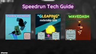 Speedrun Tech Guide  Wavedashing  GLEAProcketship  Deepwoken Roblox PvE [upl. by Asa483]