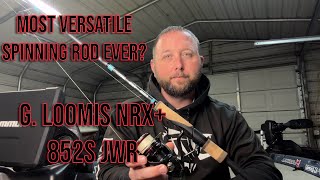 G Loomis NRX 852s JWR  Could be the MOST VERSATILE ROD ever [upl. by Iegres]