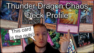 Try These Thunder Dragon Chaos Deck Tech Ideas 80 Goat Format rated [upl. by Airtemed]