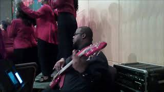 Ellis with Community Fellowship Mass Choir F Pam Pettway Church Medley [upl. by Hewie]